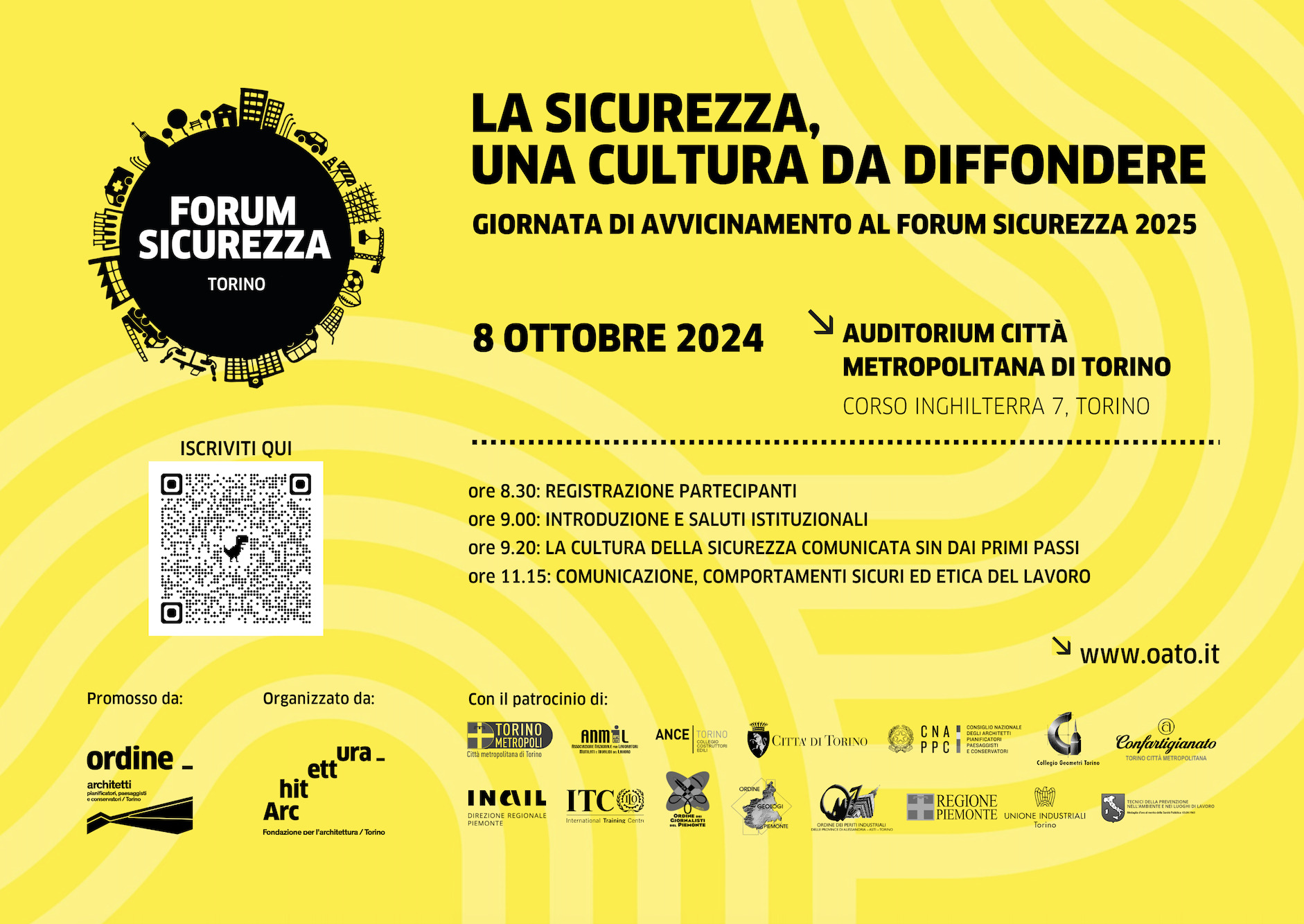 Forum Sicurezza 2024: “La Sicurezza, una Cultura da Diffondere” – UNPISI tra i Patrocinatori dell’Evento – Torino (TO), 8 ottobre 2024